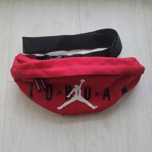 Jordan Bold Red Belt Bag
